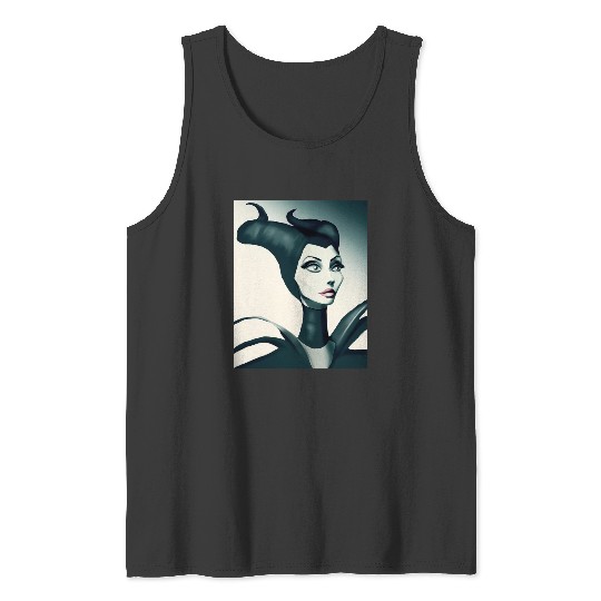 Discover Once Upon a Dream  1 SALE!! : Disney Villains Maleficent , Maleficent Gift S-5XL Tank Tops