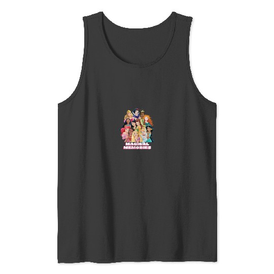 Discover Disneyss Princess Friends And Family Matching Magical Memories Tank Tops