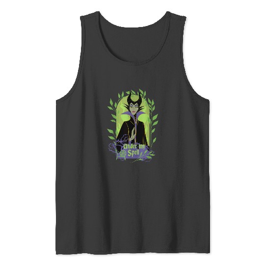 Disneyss Villains Sleeping Beauty Maleficent Under My Spell Tank Tops