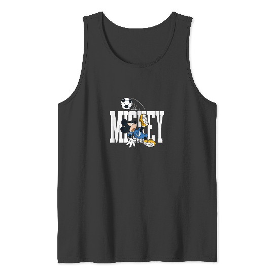 Discover Disney Mickey Soccer Kick Tank Tops
