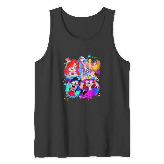 Disney A Goofy Movie Bubble Gum Retro Nineties Tank Tops