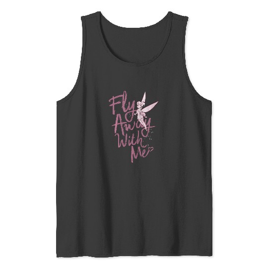 Discover Disney Peter Pan Tinker Bell Fly Away With Me Portrait Tank Tops
