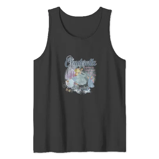 Discover Disney Cinde A Dream Is A Wish Classic Poster Tank Tops