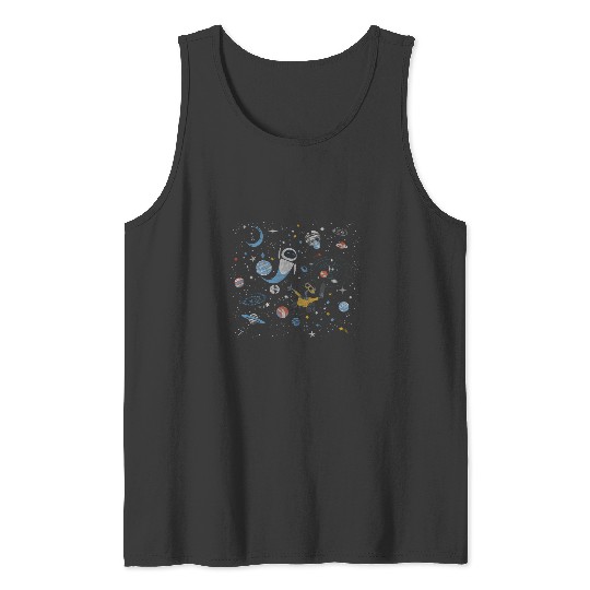 Discover Disney Pixar Wall-E Eve In Space Tank Tops
