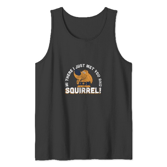 Discover Disney Pixar Up Dug Just Met And Squirrel Tank Tops