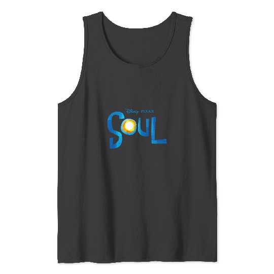 Discover disney Pixars soul movie logo white premium Tank Tops