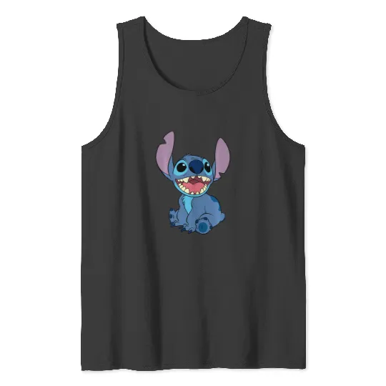 Discover Disney Lilo And Stitch Sitting Tank Tops