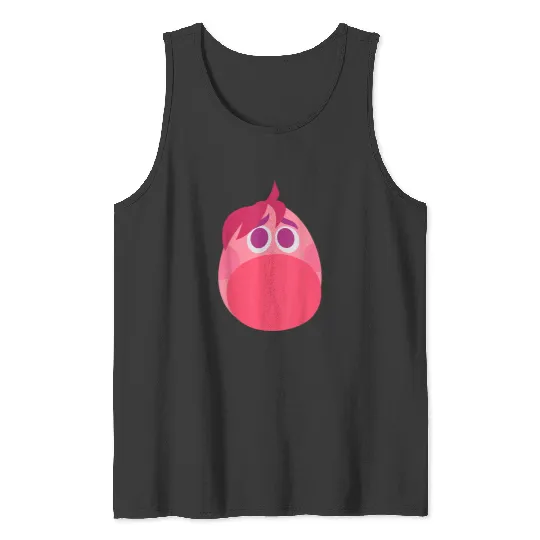 Disneyss Pixars Inside Out 2 Embarrassment Big Head Logo Tank Tops