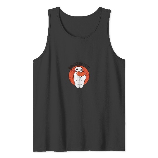 Disneyss Big Hero 6 Baymax Hug Valentine Tee Tank Tops
