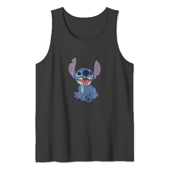 Discover Disney Lilo Stitch Happy Stitch Portrait Tank Tops
