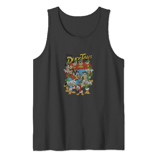 Discover Disney Ducktales Classic Group Shot Tank Tops
