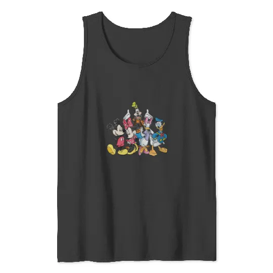 Discover Womens Disney Mickey Mouse and Friends VNeck Tank Tops