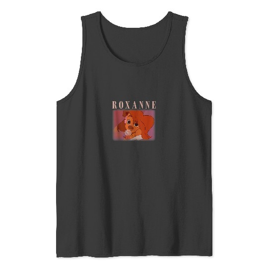 Discover Disney A Goofy Movie Roxanne Vintage Valentine Portrait Tank Top Tank Tops