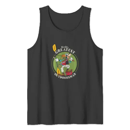 Disney Goofy Outdoorsman Father'S Day Tank Tops