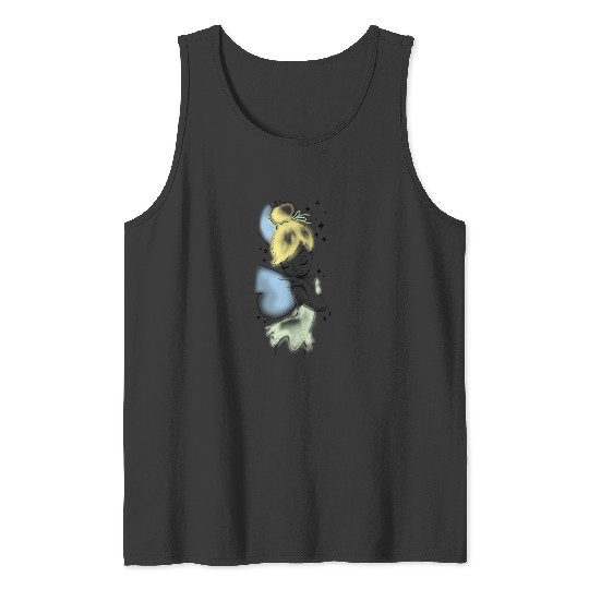 Disney Peter Pan Tinkerbell Airbrush Style Sketch Hoodie Tank Tops