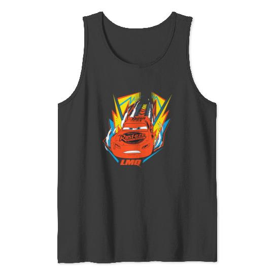 Discover Disney Pixar-Pixar Cars 2 Epic Lightning Mcqueen The Fastest 1!1 Epic Tank Tops