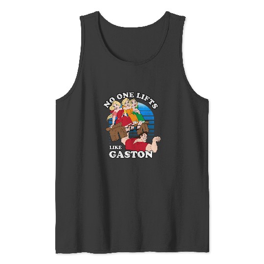 Discover Disney Beauty And The Beast Lifts Like Gaston Hoodie Tank Tops