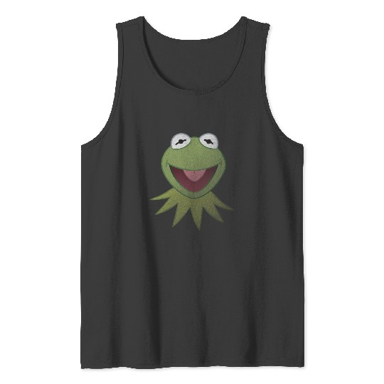 Discover Disney Muppets K the frog Face Tank Tops