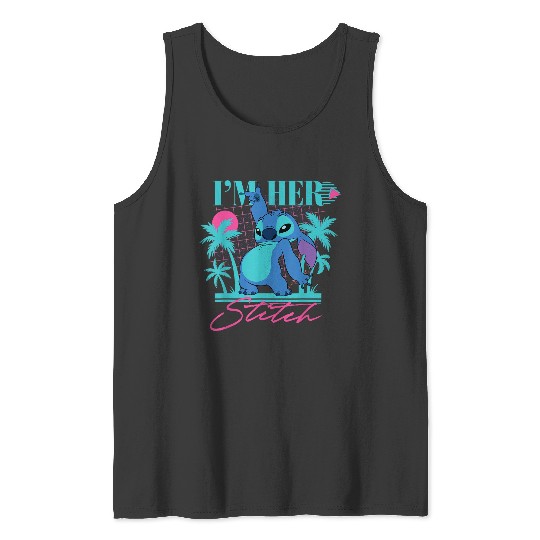 Discover Disneyss Stitch Retro 90s Couples Matching Im Her Stitch Tank Tops
