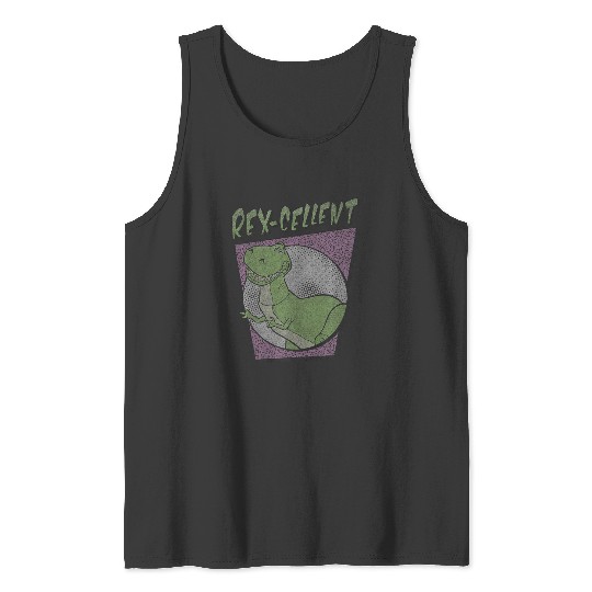 Disney Pixar Toy Story Retro Rex Dinosaur Rex-Cellent Premium Tank Tops