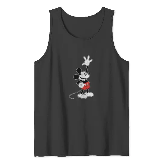 Discover Disney Vintage Mickey Mouse Hey There Tank Tops