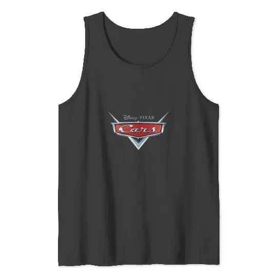 Discover Disney Pixar Cars Movie Logo Tank Tops