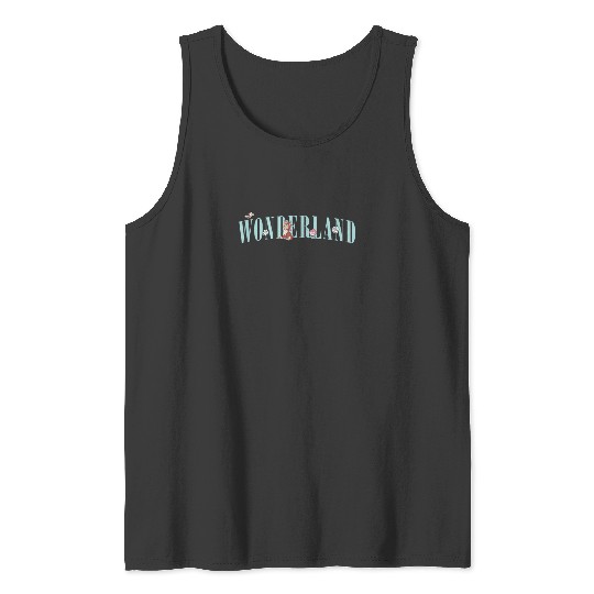 Discover Disney Alice In Wonderland Dinah In Nature Retro Tank Tops
