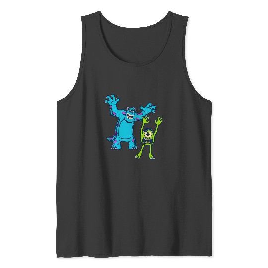 Disney Pixar Monsters University Sulley And Mike Tank Tops
