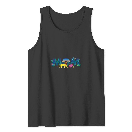 Discover Disney The Lion King Simba & Pals Mom Mother’s Day Birthday Tank Tops