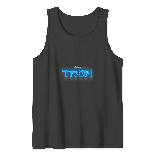 Discover Disney TRON Legacy  2010 Movie Logo Tank Tops