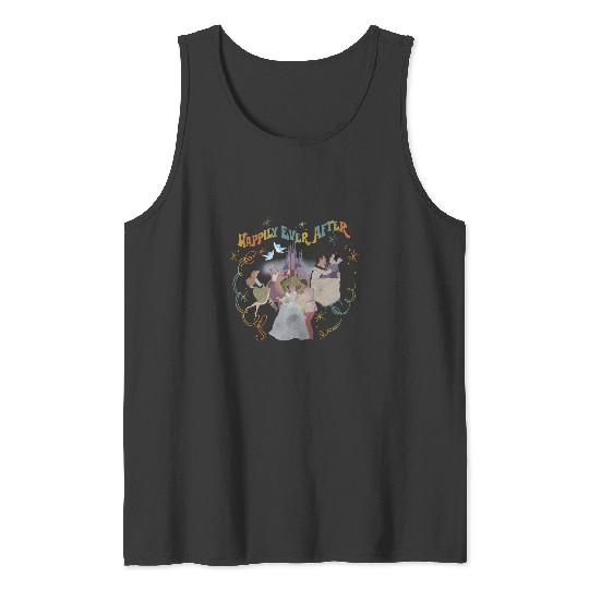 Discover Disney Princess Couples Dancing Happily Ever After Tank Tops