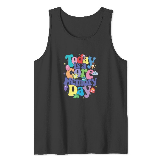 Discover Disney Pixar Inside Out 2 Today Is A Core Memory Day Poster Tank Tops