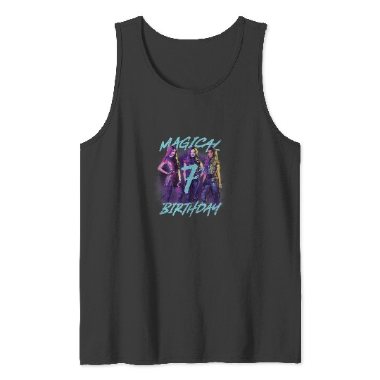 Discover Disney Descendants 3 Magical 7th Birthday Group Tank Tops