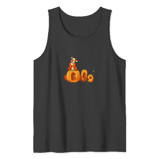 Discover Disney Halloween Tigger Boo Pumpkins Tank Tops
