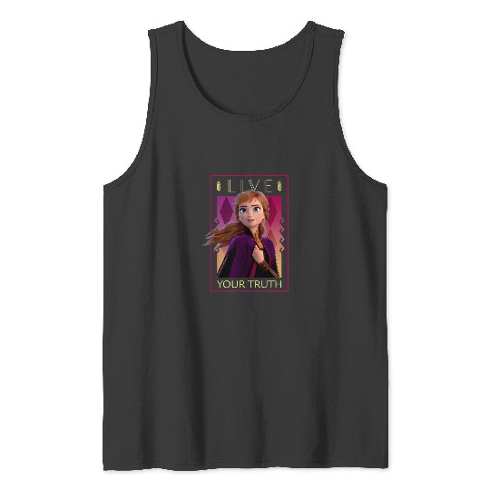 Discover Disney Frozen 2 Live Your Truth Poster Tank Tops