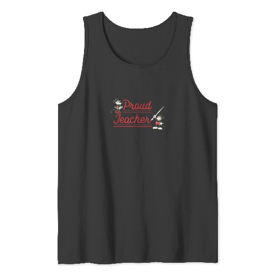 Discover Disney Classic Mickey and Minnie Mouse Proud Tea Tank Tops
