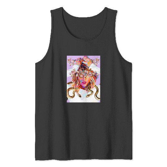 Discover Taylor Snake Hologram Tank Tops