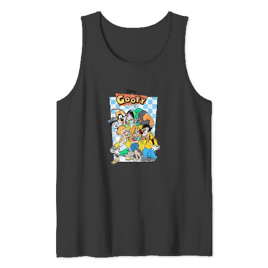 Discover Disneyss A Goofy Movie Iconic Group shots Big Chest Poster Tank Tops