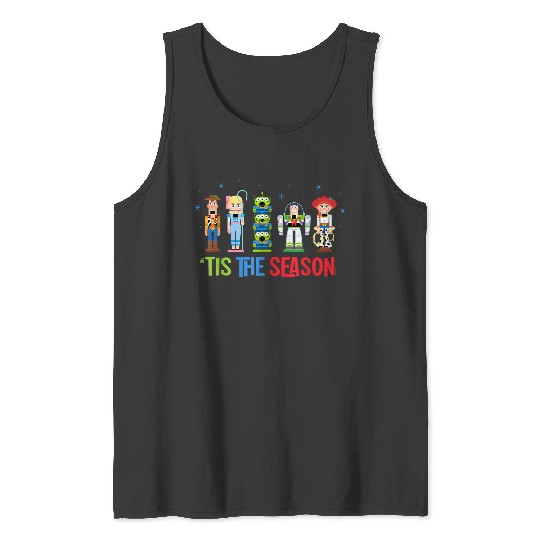 Disneyss And Pixarss Toy Story Christmas Holiday Nutcrackers Tank Tops