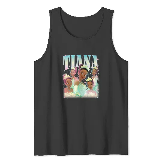 Disney The Princess And The Frog Beautiful Tiana Portraits Tank Tops