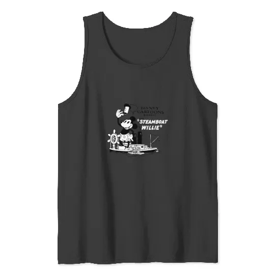 Discover Disney Mickey And Friends Steamboat Willie Original Disney Tank Tops