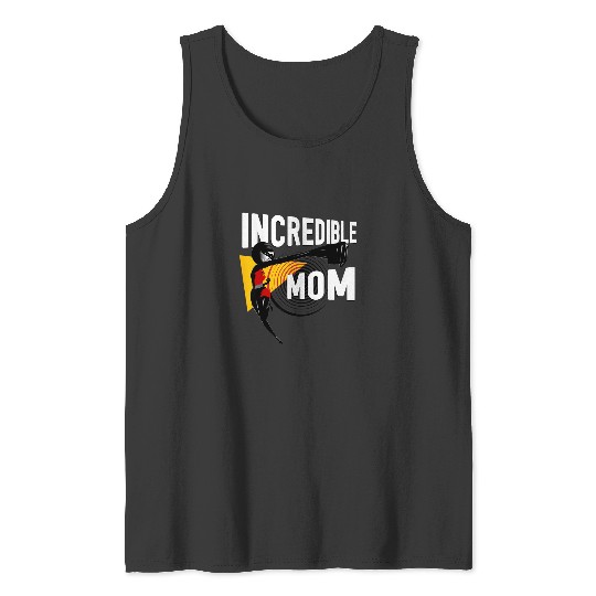 Disney Pixar Incredibles 2 Elastigirl Mom Graphi Tank Tops