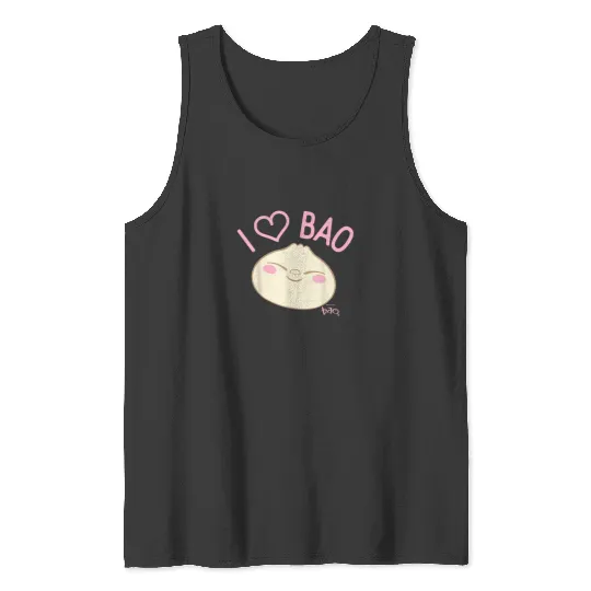 Disney Pixar Bao I Heart Bao Smiling Dumpling Tank Tops