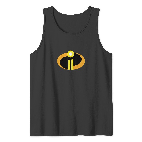 Disney Pixar Incredibles 2 Logo Graphic TShirt Tank Tops