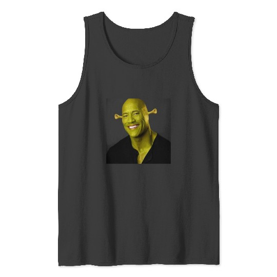 Dwayne the Shrek Johnson  : Shrek Same Swamp Forever , Shrek Shirt, Disney Fiona Princess , Shrek,Shrek Tank Tops