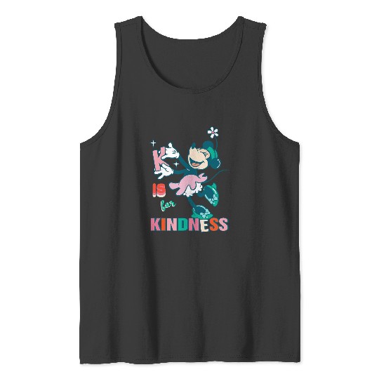 Discover Disney Minnie Mouse K is for Kindness Tank Tops
