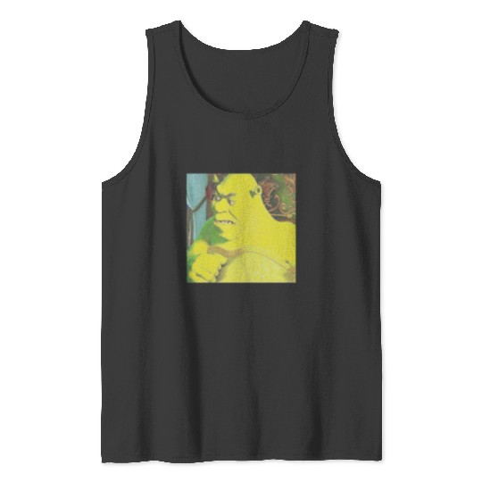 Deep Fried Shrek Tri-blend : Shrek Same Swamp Forever , Shrek Shirt, Disney Fiona Princess , Shrek,Shrek Tank Tops