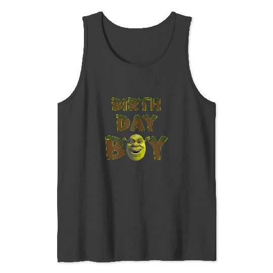 Discover Shrek Birthday Boy Big Face : Shrek Same Swamp Forever , Shrek Shirt, Disney Fiona Princess , Shrek,Shrek Tank Tops