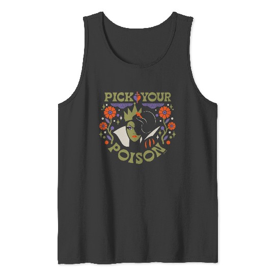 Disney Princess Snow White and Evil Queen Pick Your Poison Tank Tops