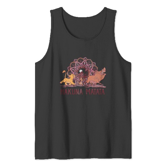 Disneyss Lion King Hakuna Matata Henna Group shots Portrait Tank Tops